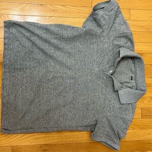 Uniqlo polo - grey